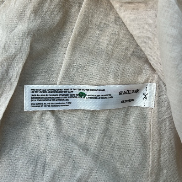 Free People Juniper Mini Dress Summer Sand Coquette Lace Bohemian Corset SM NWT - Picture 9 of 12